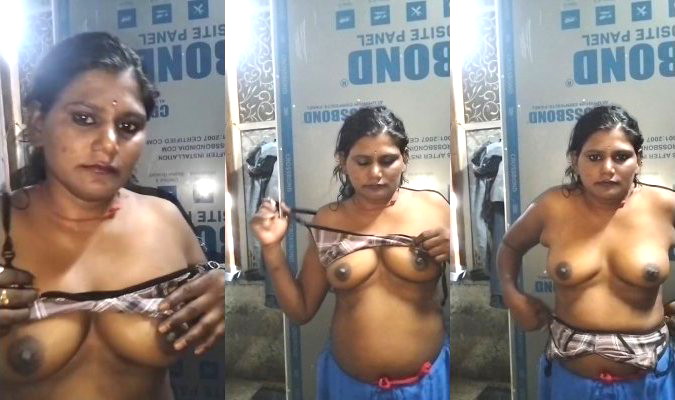 Shows boobs indian bhabhi part viral MMS